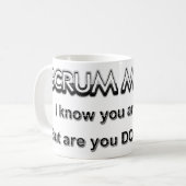 Mug Le maître de bousculade sont vous faits (Devant gauche)