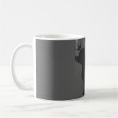 Mug Le Majestic Chihuahua sur Stone Grey (Gauche)