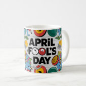 Mug Le malheur des fous d'avril (Devant droit)