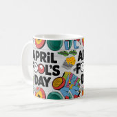 Mug Le malheur des fous d'avril (Devant gauche)