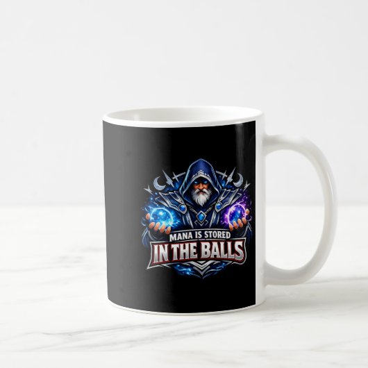 Mug Le mana est stocké dans le sorcier magicien ensorc (Droite)
