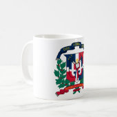 Mug Le manteau de la République Dominicaine des bras (Devant gauche)
