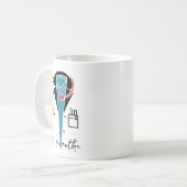 Mug Le manteau du meilleur docteur Ever (Devant gauche)