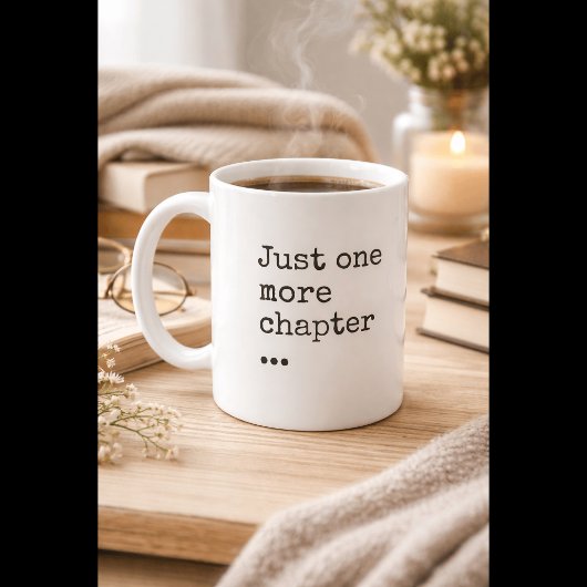 Mug Le mantra de Lover : juste un chapitre de plus