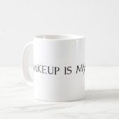 Mug le maquillage est ma vie (Devant gauche)