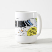 Mug Le marais penche la collision de Mid Air (Devant droit)