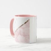 Mug Le marbre opacifie la géométrie (Devant gauche)