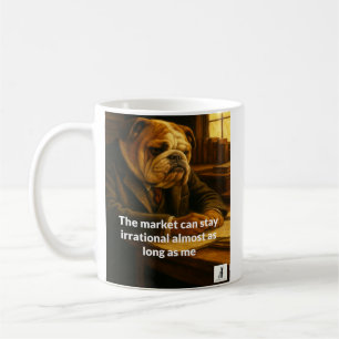 Mug Le marché peut rester irrationnel presque aussi lo