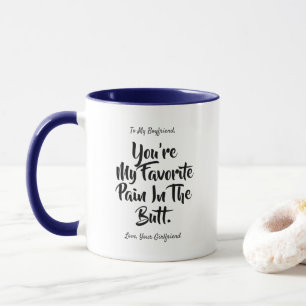 Mug Le mari, citations drôles d'ami d'épouse/amie