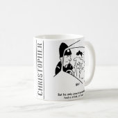 Mug Le mari de la femme est un chauffeur de boisson (Devant droit)