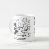 Mug Le mari dort pour économiser l'énergie (Devant gauche)