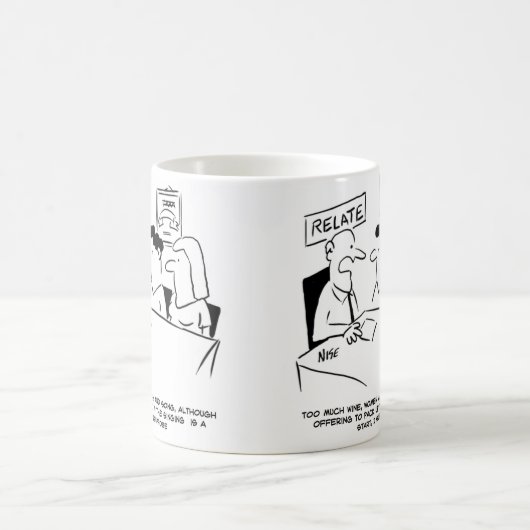 Mug Le mari offre d'abandonner le chant (Centre)