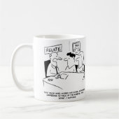 Mug Le mari offre d'abandonner le chant (Gauche)