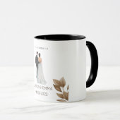 Mug Le mariage de M. & Mme (Devant droit)