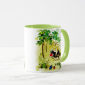 Mug Le mariage d'oiseau (Devant droit)
