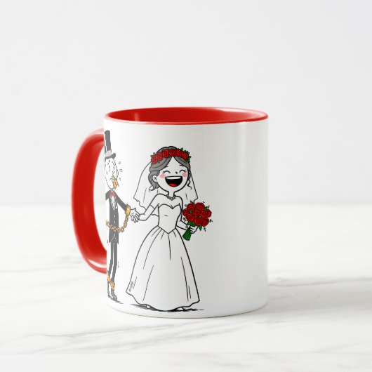 Mug le mariage est stupide ensemble (Devant gauche)