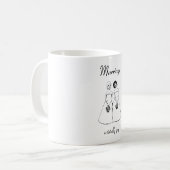Mug Le mariage est totalement gai - les couples (Devant gauche)