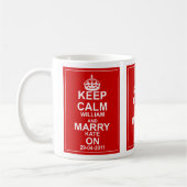 Mug Le mariage royal (Gauche)