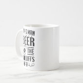 Mug Le marié les bastons approchent enterrement de vie (Devant gauche)