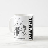 Mug Le marié veut une période de refroidissement (Devant gauche)