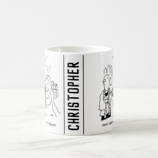 Mug Le marié veut une période de refroidissement (Centre)