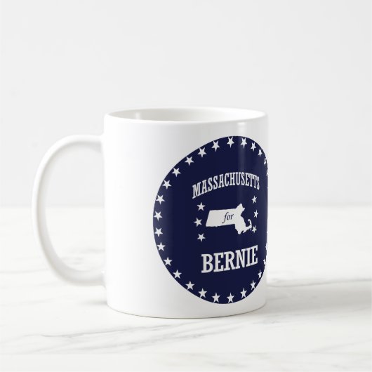 MUG LE MASSACHUSETTS POUR DES PONCEUSES DE BERNIE (Gauche)