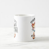 Mug "Le matin commence avec le yoga" Drôle Amoureux de (Centre)