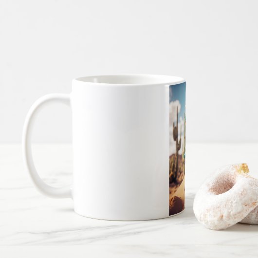 Mug "Le matin : Dino Mug" (Avec donut)