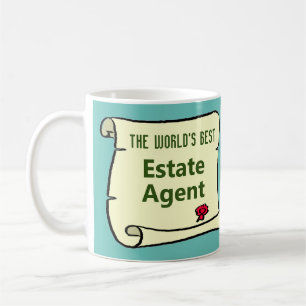 Mug Le meilleur agent immobilier au monde.