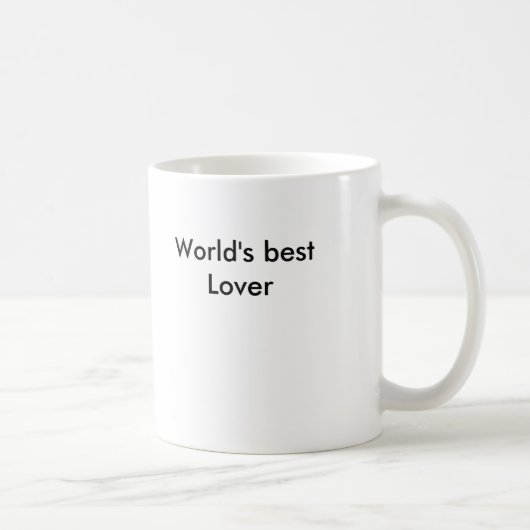 Mug Le meilleur amant du monde (Droite)