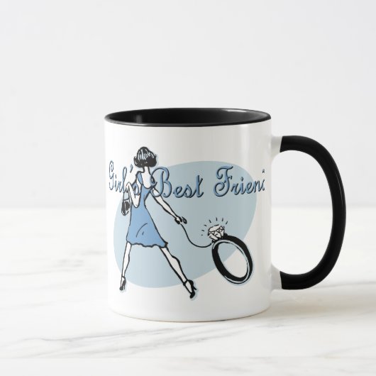 Mug Le meilleur ami de la fille (Droite)