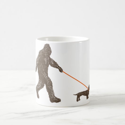 Mug Le meilleur ami de Sasquatch (Centre)