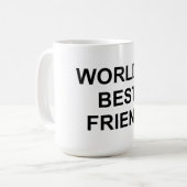 Mug Le meilleur ami du monde (Devant gauche)