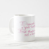 Mug Le meilleur ami d'une femme (Devant gauche)