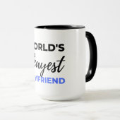 Mug Le meilleur ami noir du monde (Devant droit)