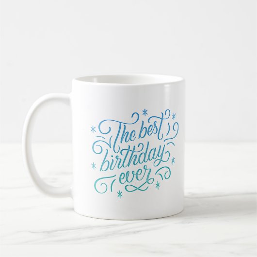 Mug le meilleur anniversaire (Gauche)