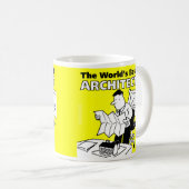 Mug Le meilleur architecte du monde (Devant droit)