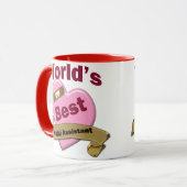 Mug Le meilleur assistant dentaire du monde (Devant gauche)