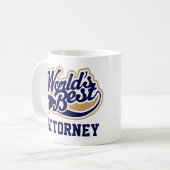 Mug Le meilleur avocat des mondes cadeaux (Devant gauche)