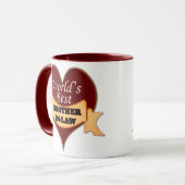 Mug Le meilleur beau-frère du monde (Devant gauche)