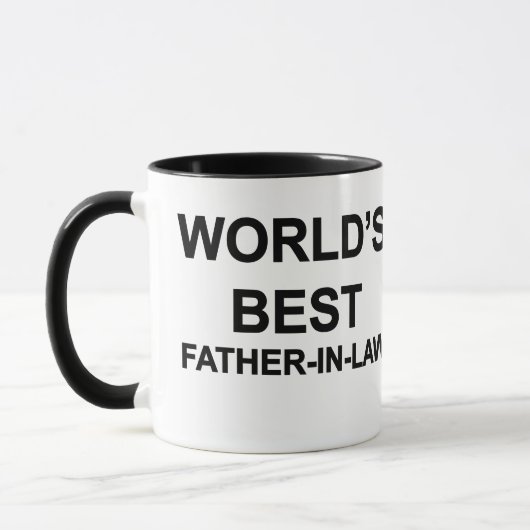 Mug Le meilleur beau-père du monde (Gauche)
