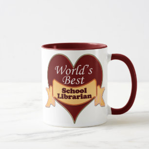 Mug Le meilleur bibliothécaire d'école du monde