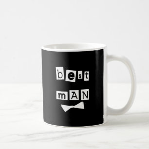 Mug Le meilleur blanc d'homme sur le noir