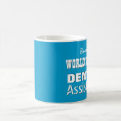 Mug Le meilleur BLEU de l'ASSISTANT DENTAIRE V03 du (Centre)