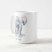 Mug Le meilleur bonus papa du monde animal africain él (Devant gauche)