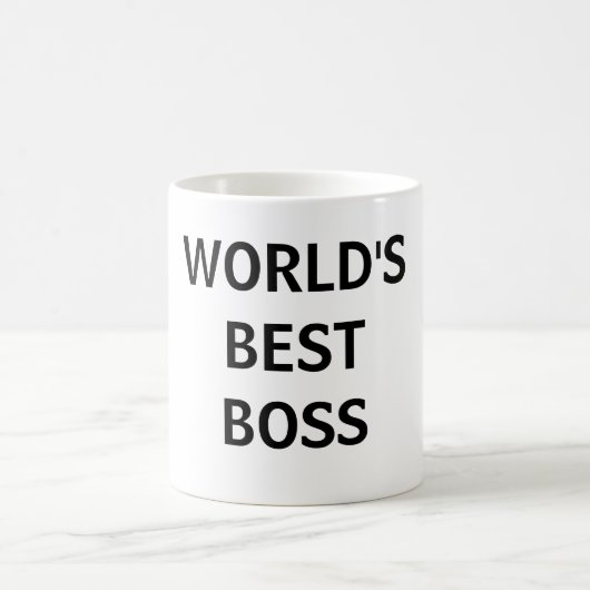 MUG LE MEILLEUR BOSS DU MONDE (Centre)