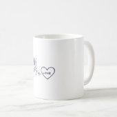 Mug Le meilleur cadeau de paix et d'amour (Devant droit)