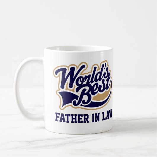 Mug Le meilleur cadeau de papa en droit pour lui (Gauche)