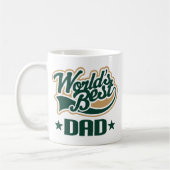 Mug Le meilleur cadeau de vert de papa des mondes (Gauche)