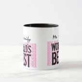 Mug Le meilleur cadeau V19 du professeur de Sciences (Centre)